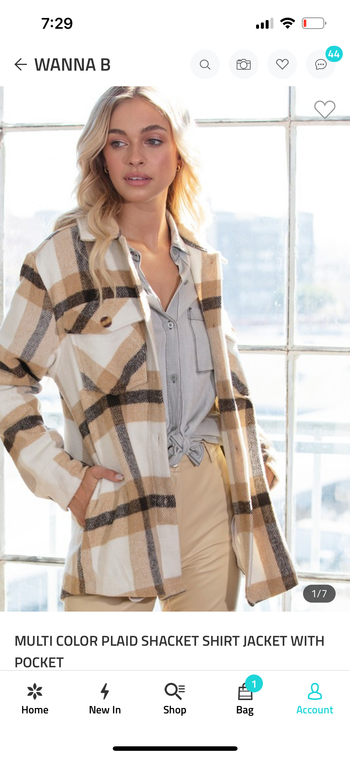 Plaid Shacket