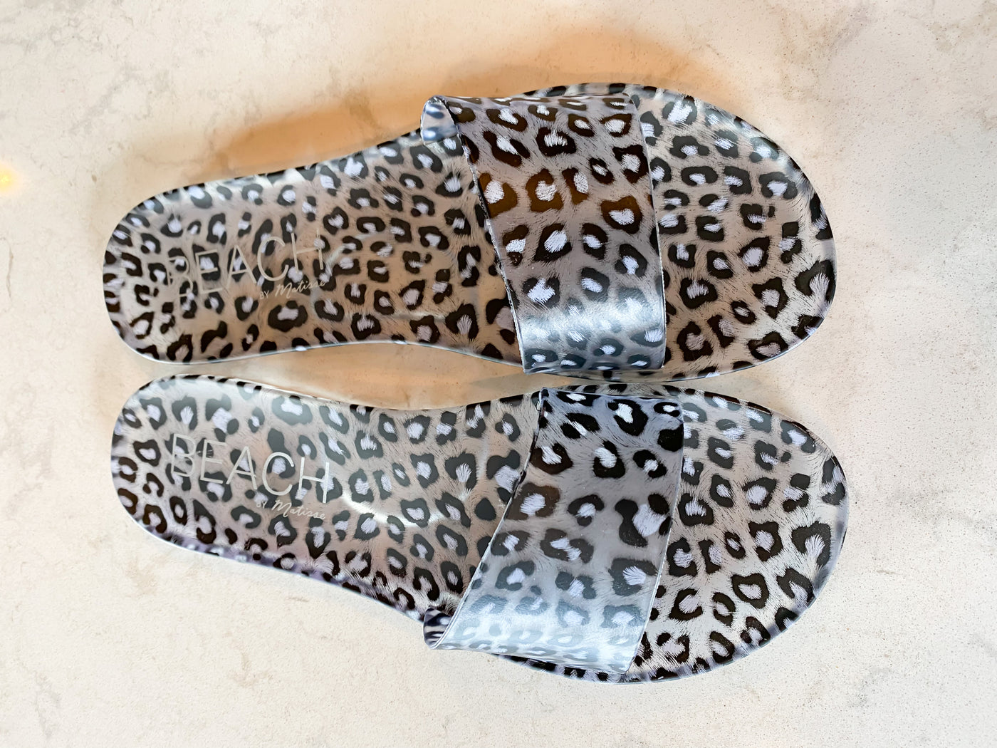 Sol Slide Sandal - Leopard